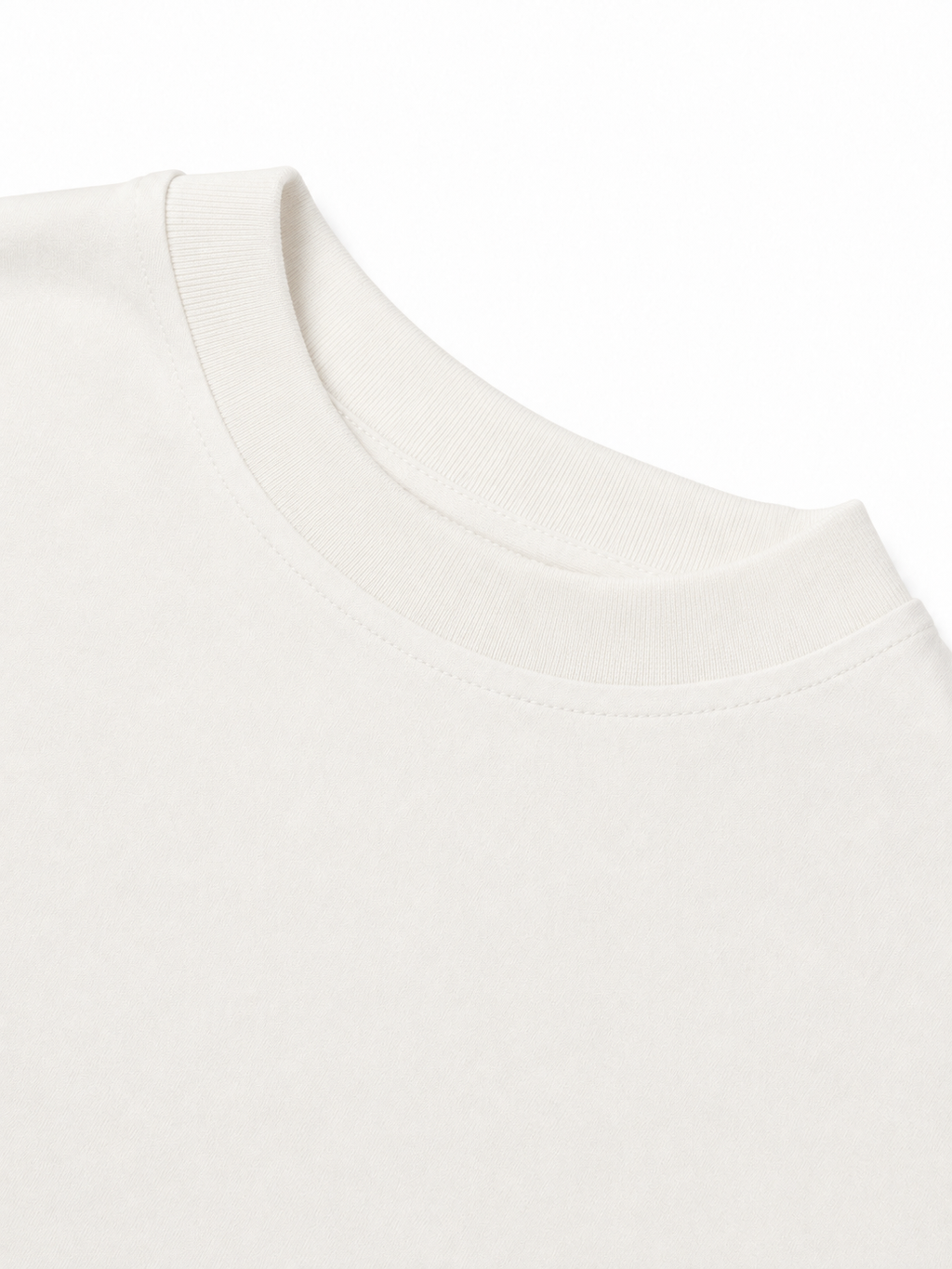 URBSN // Oversized Heavyweight White Tee