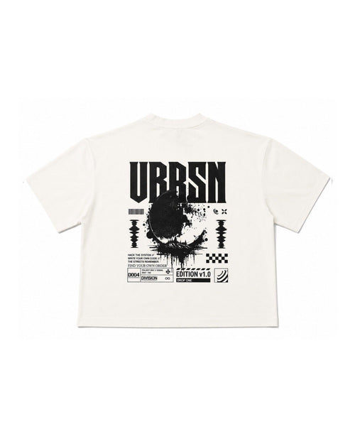 Oversized Heavyweight White T-Shirt – Boxy Fit Essential