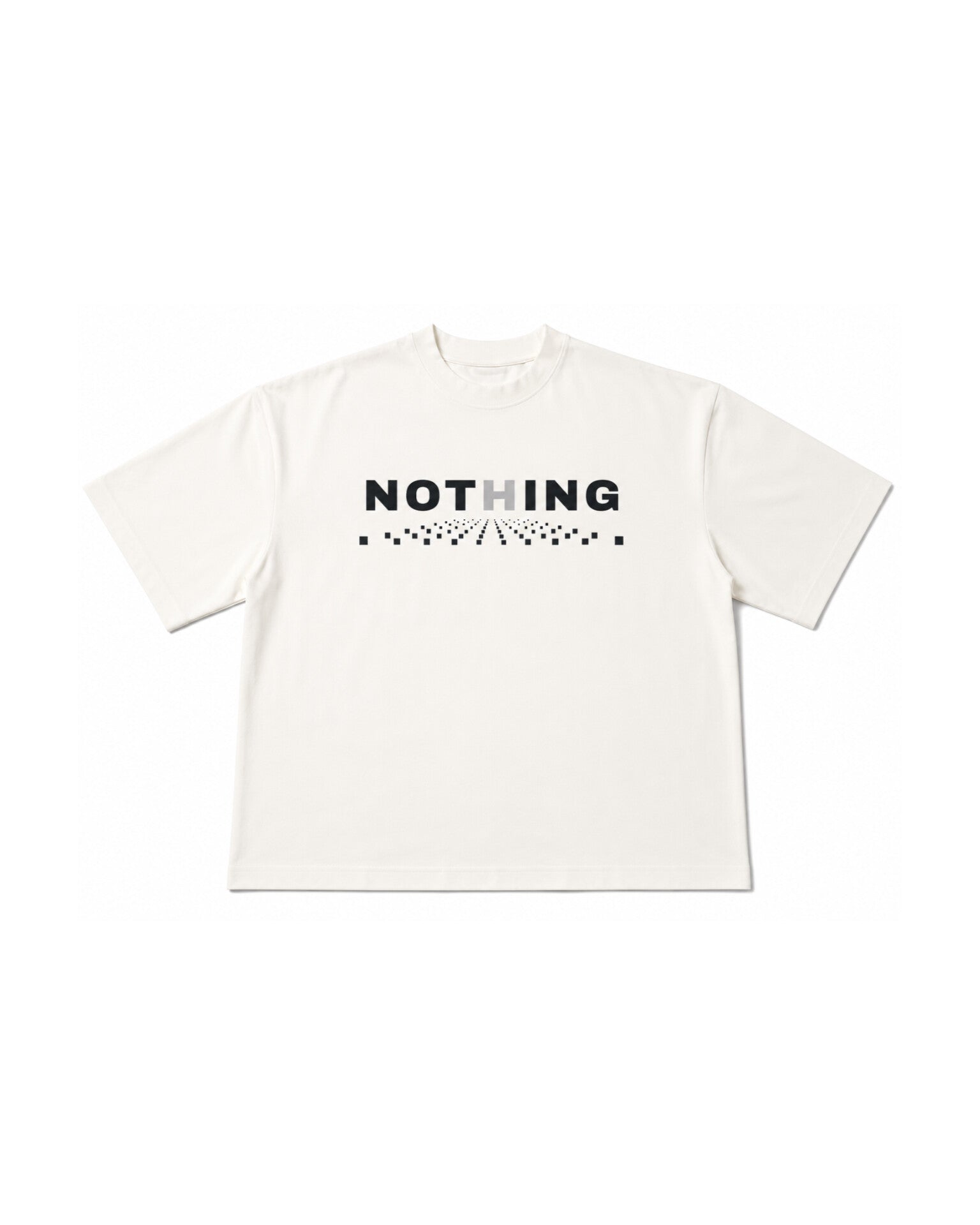 AXIS "NOTHING" Oversized Boxy Tee